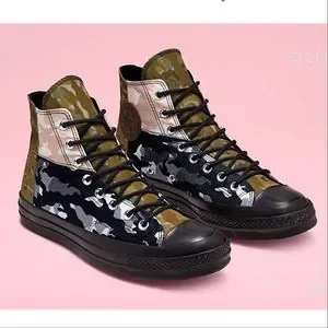 Converse Shoes Converse Chuck Taylor High Blocked Camo